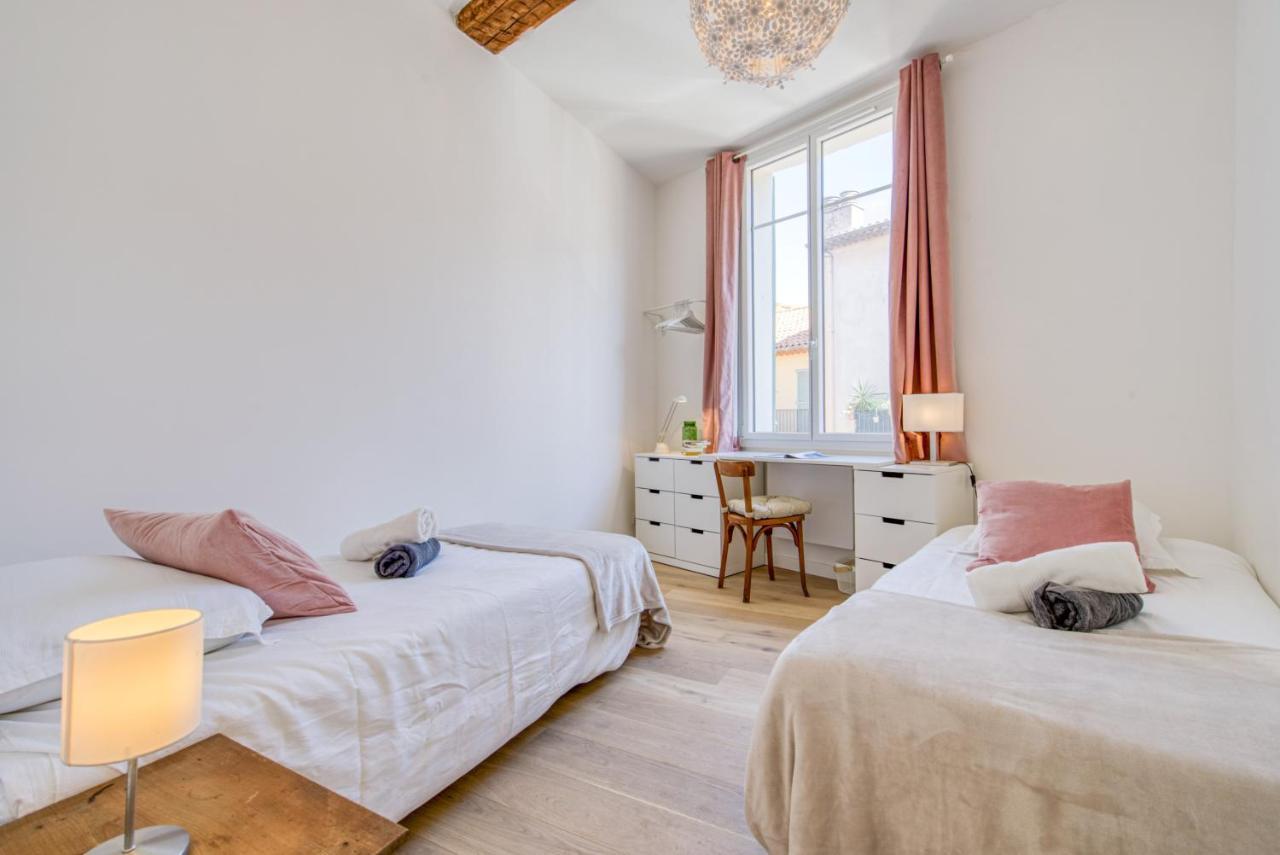 St Jobis - Charmant Appartement, Moderne Et Refait A Neuf, Vieux-Nice Luaran gambar